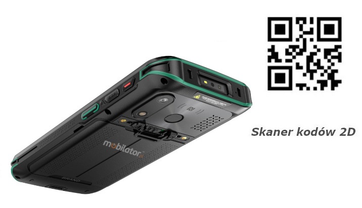 MobiPad H-H5 kolektor danych ze skanerem kodów kreskowych 2D 1D QR czytnik
