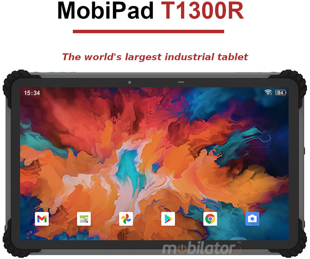 The world's largest industrial tablet T1300R-2 13 inch with operating system Android
