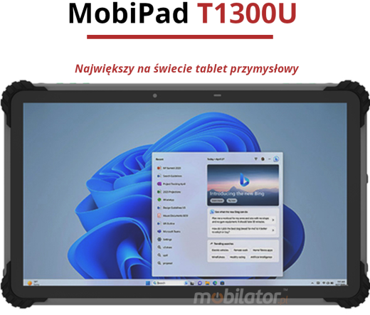 Największy na świecie 13 calowy tablet przemysłowy