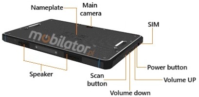 MobiPadTex105W tablet holder for road and municipal services