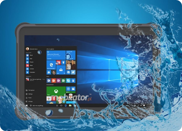 MobiPad Cool W311 odporny wygodny ergonomiczny solidne wykonanie wodoodporny wstrząsoodporny IP65