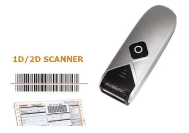 MobiScan H66W - built-in 1D / 2D barcode reader compatible with Android, iOS, Windows 7, Windows 8, Windows 10, Linux. PCs, mobile devices