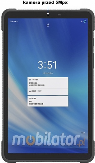 Mobipad 688DS-RTML wstrząsoodporny przemysłowy tablet Android 4G LTE IP68