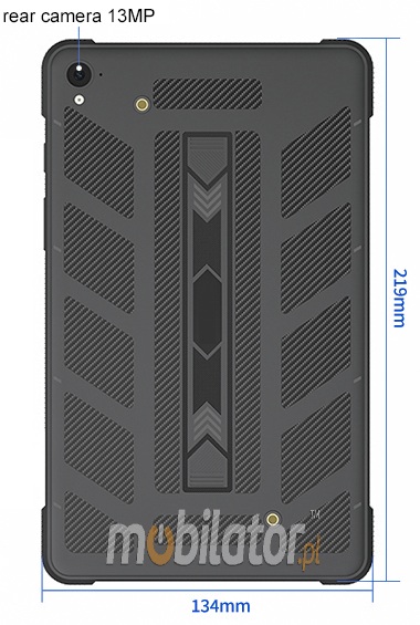 Mobipad 688DS-RTML wstrząsoodporny przemysłowy tablet Android 4G LTE IP68
