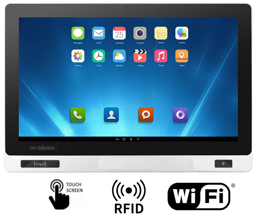 Mobitouch 156A-LF+2D - Przemysłowy komputer panelowy