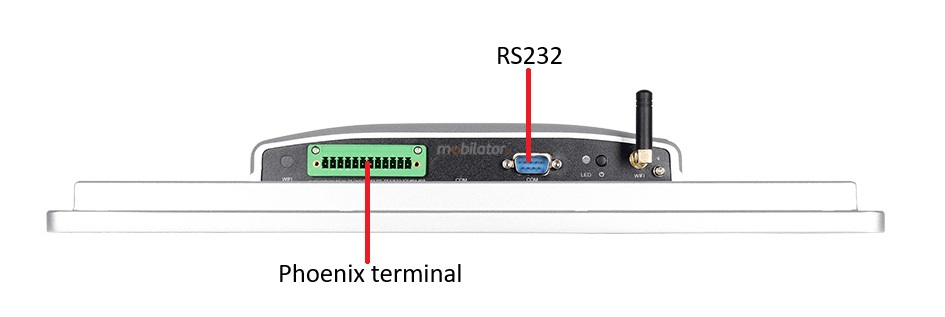 Mobitouch 156A-LF Przemysłowy komputer panelowy z RS232