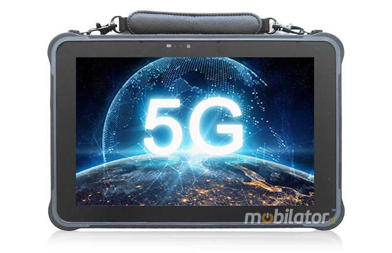 MobiPAD A311-T - tablet wytrzymały z Androidem 10, wyświetlacz 10.1 cala, rozdzielczość 1920x1200, jasność 450 nits, 8-rdzeniowy procesor 2.0GHz, 8GB RAM, 256GB ROM, Skaner 2D Honeywell N3680, NFC, 5G, kamery 5mpx/13mpx, GPS, Bluetooth 5.0, WiFi, RJ45