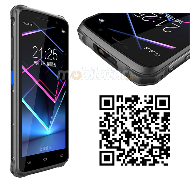 MobiPAD F2 durable, small data collector, reinforced housing