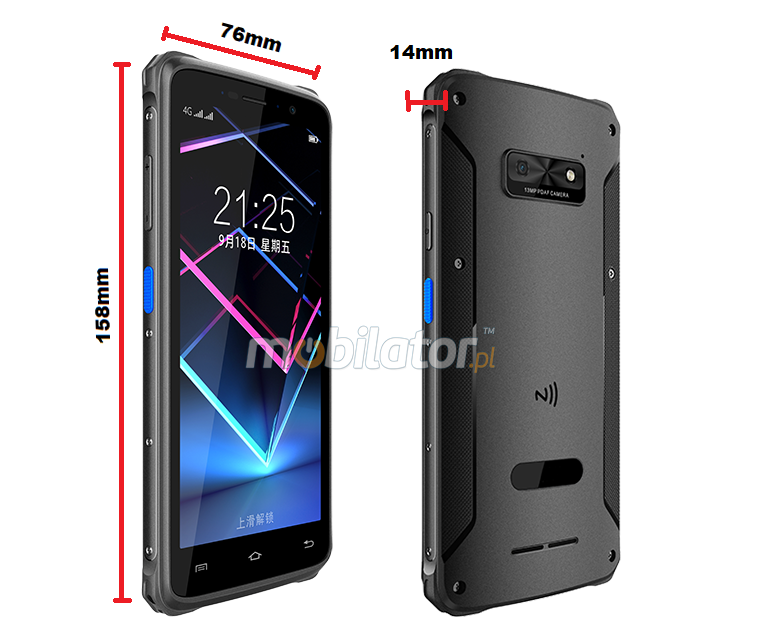 MobiPAD 7F - a solid data collector for industry with a barcode reader