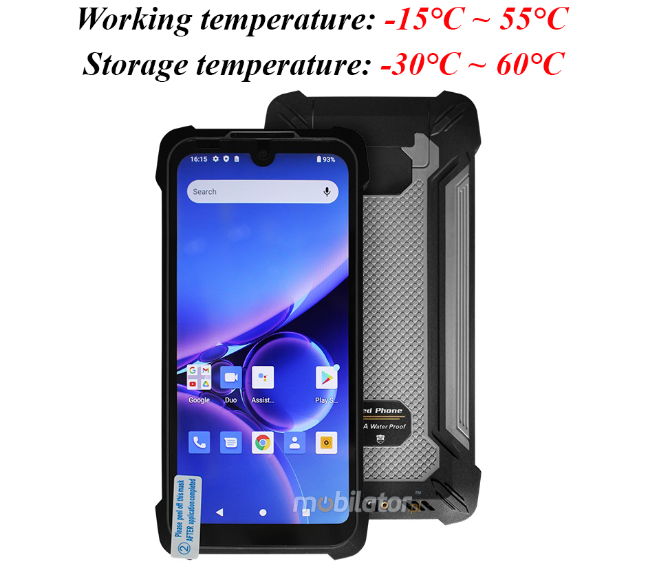 MobiPAD MS5 resistant to low and high temperatures, durable data collector with IP68