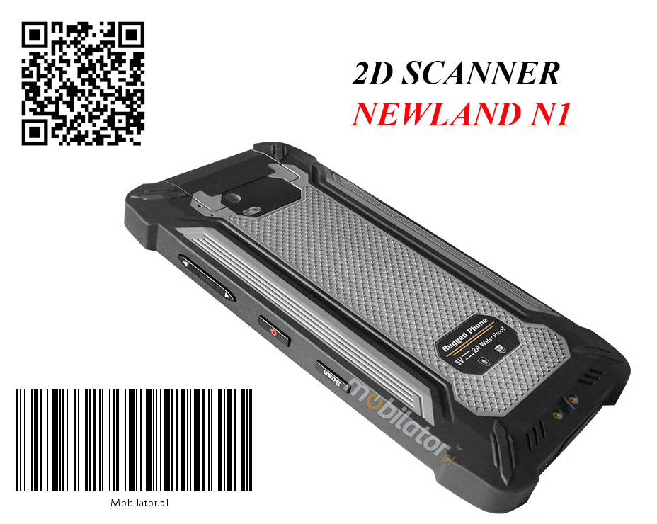 MobiPAD MS5 - data collector with a 2D code scanner efficient and solid designed for logistics and industry