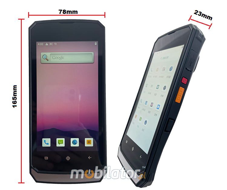 MobiPAD V20 - a solid data collector for industry with a barcode reader