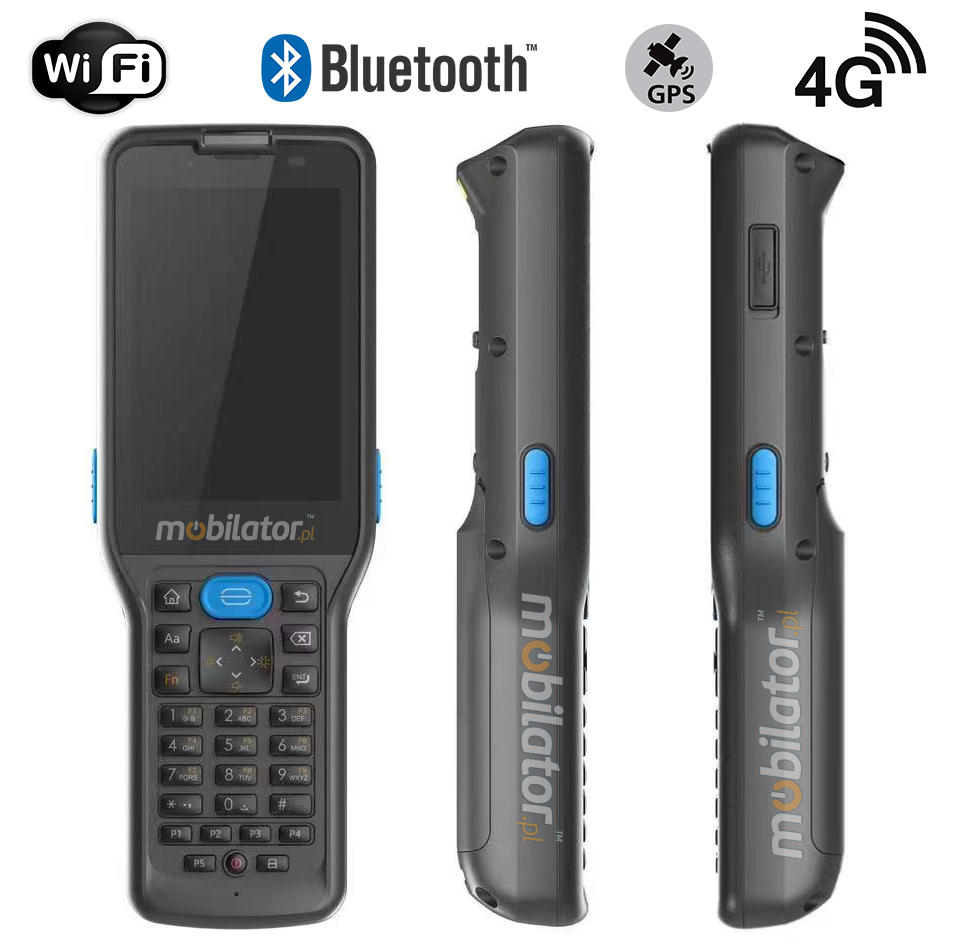 MobiPAD V35 multi-tasking data terminal with GPS WIFI Bluetooth module, ideal for logistics