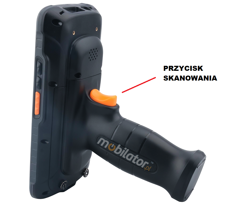 MobiPAD V9s v.1 - 3 przyciski skanowania niewielkich rozmiarów poręczny solidny wielozadaniowy terminal danych z UHF RFID, Android 11.0, 3GB RAM i 64GB ROM