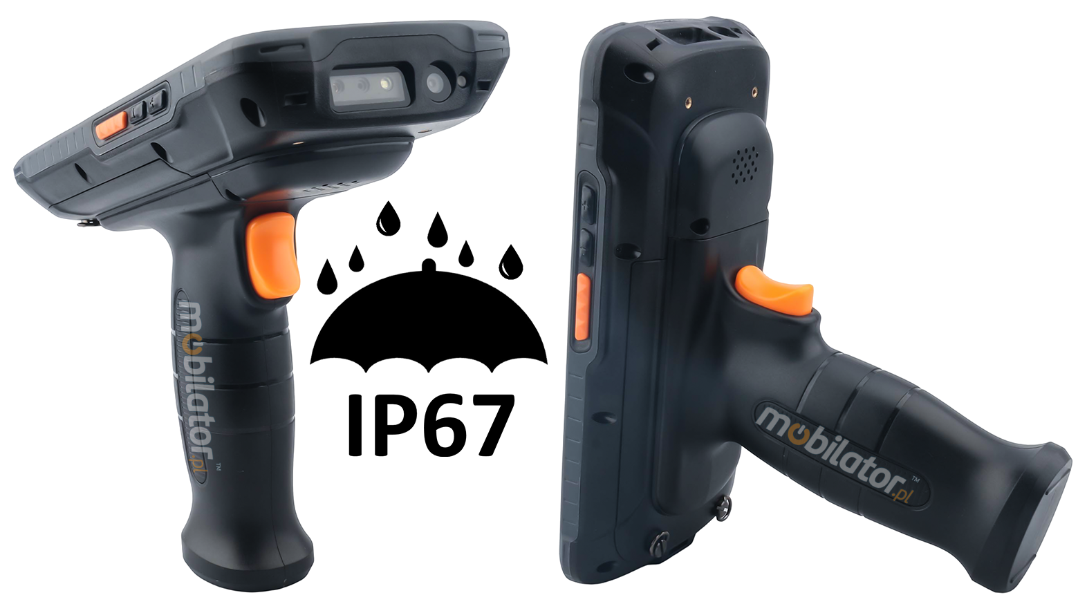 MobiPAD V9s drop-resistant data collector, IP 67 standard, resistant to low and high temperatures