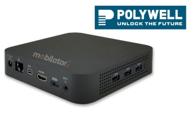 Polywell-J5040-NGC3 Pentium mały niezawodny szybki i wydajny mini pc