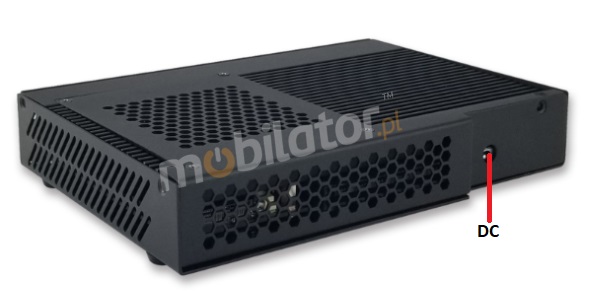 connectors rear panel of small reliable Polywell-Nano-H510A