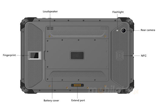 senter s917v9 ip68 android 10.0 tablet connectors ip68