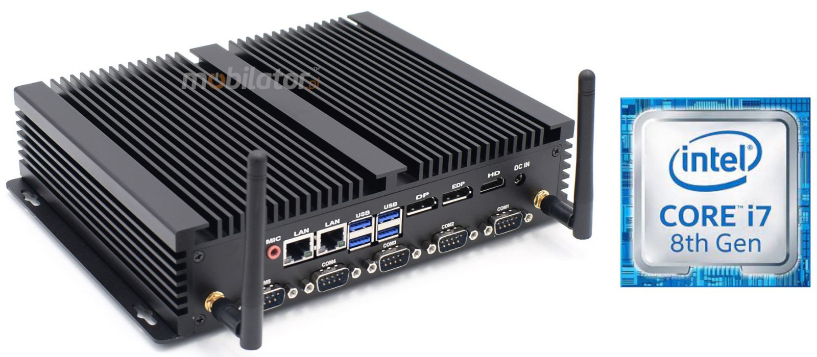 HyBOX H4 Intel i7 a small reliable and fast mini pc with a powerful processor
