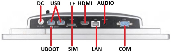 Mobitouch 116A-LF+2D Przemysłowy komputer panelowy z RS232