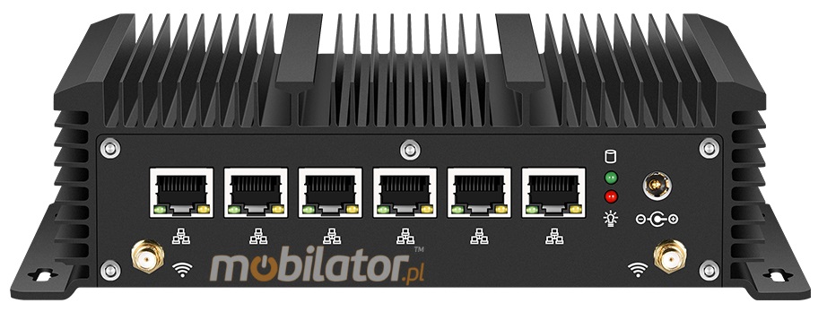 Fanless Computer Industrial MiniPC yBOX-X44