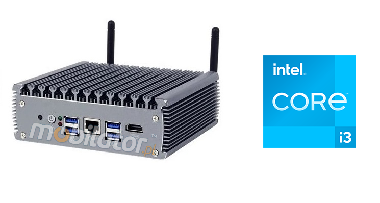 yBOX-X56-(6LAN) - Intel i3 small-sized, multifunctional industrial computer