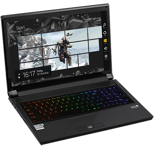 podświetlanie klawiatury p150sm