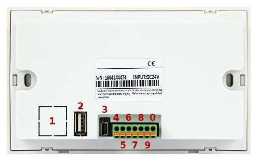 control panel HMI operator panel Windows CE Modbus