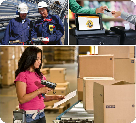 Mobipad industrial data collector C51 RFID UHF 1D 2D barcode scanner Wifi bluetooth