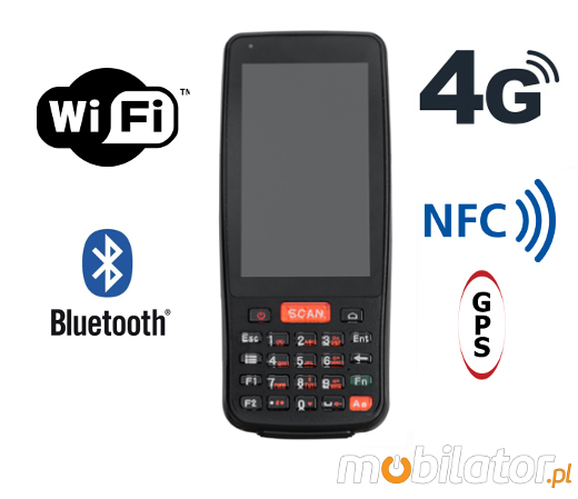 MobiPad A41 wifi IP65 NFC GPS Bluetooth 4G making calls Android 4.2