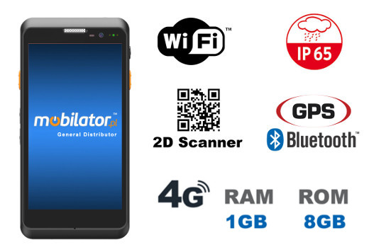 Industrial rugged data collector with scanner 1D/2D  MobiPad S560 Android 5.1 WiFi Bluetooth