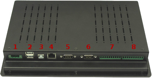 Control panel HMI operator panel Windows CE Modbus