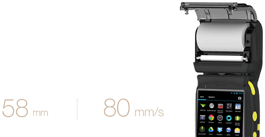 waterproof industrial data collector smartphone industrial thermal printer nfc rfid barcode scanner proffessional resistant android wifi bluetooth ip65