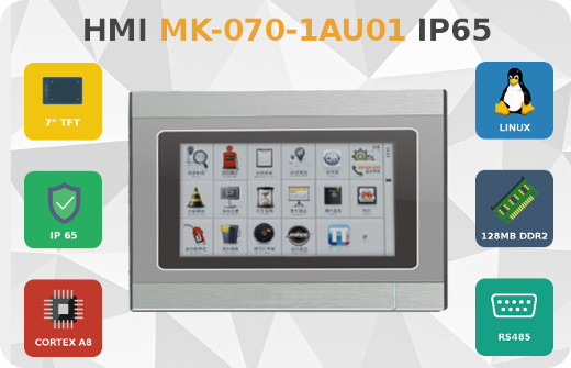 Panel sterowniczy HMI Panel operatorski Windows CE Modbus