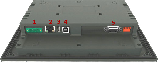 Panel sterowniczy HMI Panel operatorski Windows CE Modbus