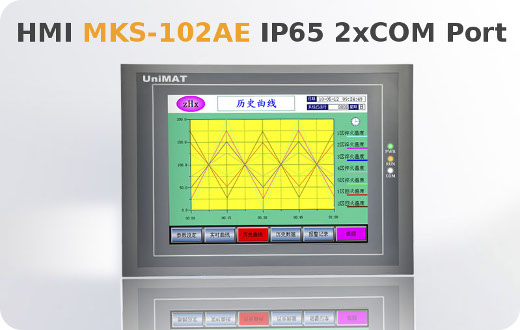 Panel sterowniczy HMI Panel operatorski linux Modbus RS232 COM USB dotykowy panel