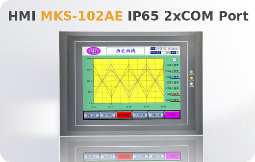 Panel sterowniczy HMI Panel operatorski linux Modbus RS232 COM USB dotykowy panel