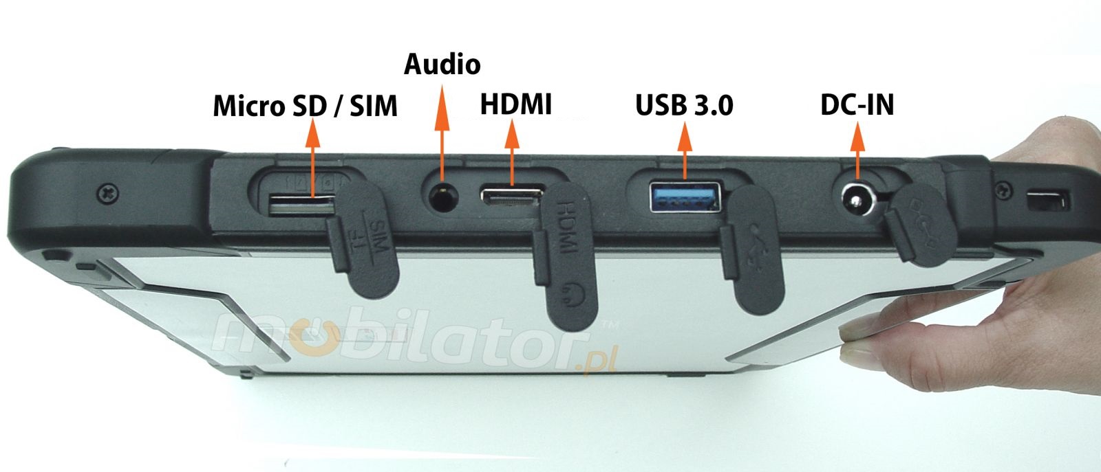 windows 10 emdoor x11G tablet industrial military resistant waterproof dustproof