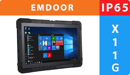 windows 10 IOT emdoor x11G tablet industrial military resistant waterproof dustproof