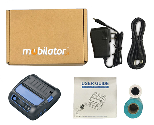 MobiPrint  MXC 18P Drukarka termiczna mini drukarka logo mechanizm Interfejs USB Bluetooth RS232 Mobilna Drukarka mobilator.pl windows android  New Portable Devices