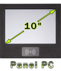 Industial Touch PC CCETouch CT10-PC Komputer panelowy Panel PC Norma odporności IP54 Przemysłowy komputer panelowy Ekran rezystancyjny 5 wire resistive wyświetlacz 10 cali mobilator.pl New Portable Devices Windows RS-232 CaOM 