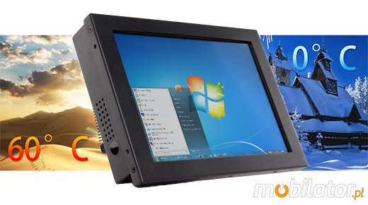 Industial Touch PC CCETouch CT10-PC Komputer panelowy Panel PC Norma odporności IP54 Przemysłowy komputer panelowy Ekran rezystancyjny 5 wire resistive wyświetlacz 10 cali mobilator.pl New Portable Devices Windows RS-232 CaOM 