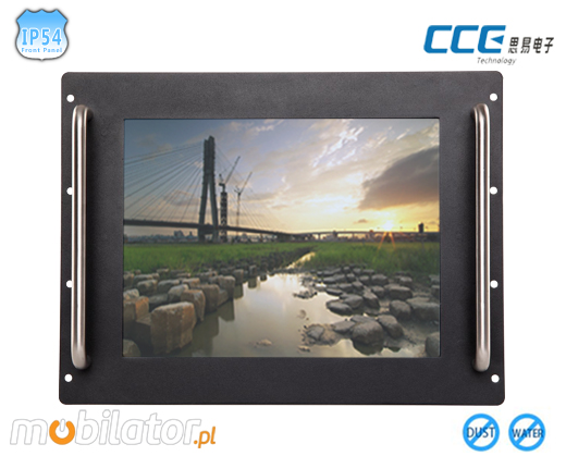 Industial RACK MOUNT Touch PC CCETouch CT10-PCPrzemysłowy Komputer Panelowy RACK MOUNT - CCETouch CT10-PC Norma odporności IP54 Przemysłowy komputer panelowy Ekran rezystancyjny 5 wire resistive wyświetlacz 10 cali mobilator.pl New Portable Devices Windows RS-232 COM RACK MOUNT 