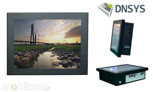 DNSYS Industrial Przemysłowy PanelPC D-SYS 10  Komputer panelowy Panel PC  Przemysłowy komputer panelowy wyświetlacz 10 cali mobilator.pl New Portable Devices Windows RS-232 COM VGA HDMI Intel Core i3 i 5 i7