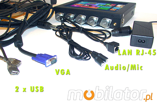 Industial Touch PC CCETouch CT10-PC Komputer panelowy Panel PC Norma odporności IP65 Przemysłowy komputer panelowy Ekran rezystancyjny 5 wire resistive wyświetlacz 10 cali mobilator.pl New Portable Devices Windows