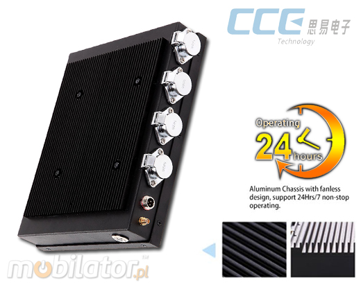 Industial Touch PC CCETouch CT10-PC Komputer panelowy Panel PC Norma odporności IP65 Przemysłowy komputer panelowy Ekran rezystancyjny 5 wire resistive wyświetlacz 10 cali mobilator.pl New Portable Devices Windows