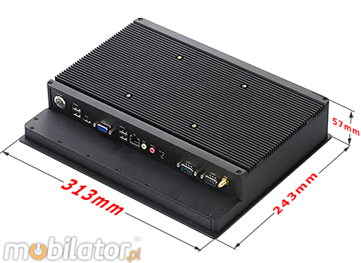 HAXUN Industrial Panel-PC Ha-IPC121 Komputer przemysłowy Panel PC Ha-IPC121 Norma odporności IP65 Przemysłowy komputer panelowy Ekran rezystancyjny 5 wire resistive wyświetlacz 12 cali mobilator.pl New Portable Devices Windows