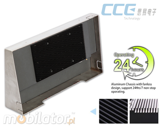 Industial Touch PC CCETouch PC-133-RFID Komputer panelowy Panel PC RFID HF&LF Przemysłowy Panel PC CCETouch PC-133 RFID Norma odporności IP54 Przemysłowy komputer panelowy Ekran rezystancyjny 5 wire resistive wyświetlacz 13 cali mobilator.pl New Portable Devices Windows RS-232 COM RFID LF HF
