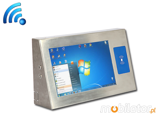 Industial Touch PC CCETouch PC-133-RFID Komputer panelowy Panel PC RFID HF&LF Przemysłowy Panel PC CCETouch PC-133 RFID Norma odporności IP54 Przemysłowy komputer panelowy Ekran rezystancyjny 5 wire resistive wyświetlacz 13 cali mobilator.pl New Portable Devices Windows RS-232 COM RFID LF HF