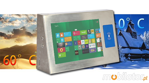 Industial Touch PC CCETouch PC-133-RFID Komputer panelowy Panel PC RFID HF&LF Przemysłowy Panel PC CCETouch PC-133 RFID Norma odporności IP54 Przemysłowy komputer panelowy Ekran rezystancyjny 5 wire resistive wyświetlacz 13 cali mobilator.pl New Portable Devices Windows RS-232 COM RFID LF HF